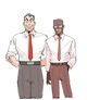 Spy and Medic---tf2