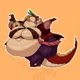 Fat bard dragon girl