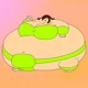 Food balloon sumo