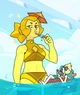 Yellow Diamond Mom 