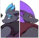 Zoroark and zorua