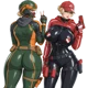Doll 12 and Doll 13